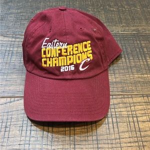 Cavaliers Eastern Conference 2016 adjustable maroon hat